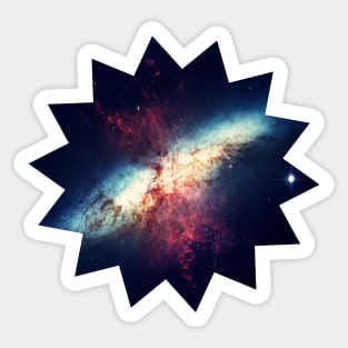 Galaxy Star Sticker